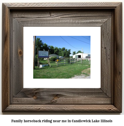 family horseback riding near me in Candlewick Lake, Illinois